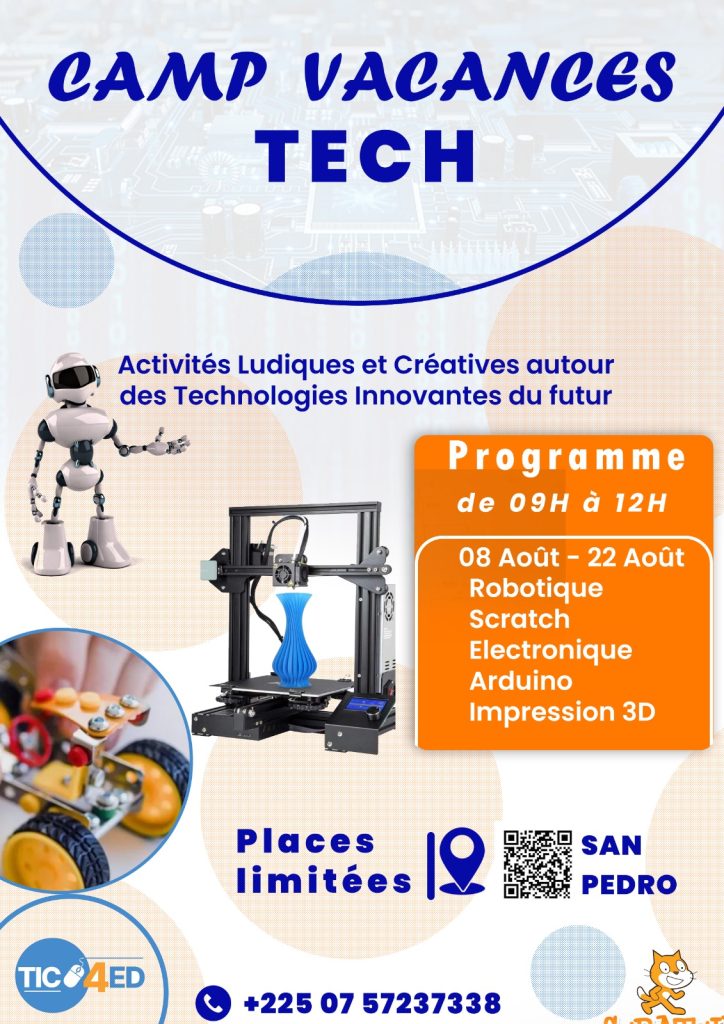 Camp vacances tech 2023